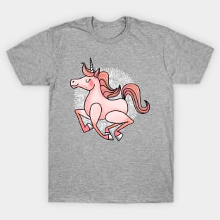 Peach Sherbet Unicorn T-Shirt